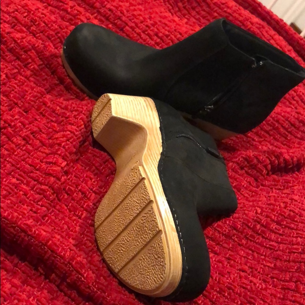 Dansko black Booties